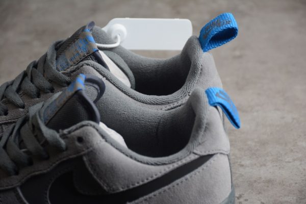 Nike Air Force 1 Low Cut Out Swoosh Grey DO6709-002 - Image 3