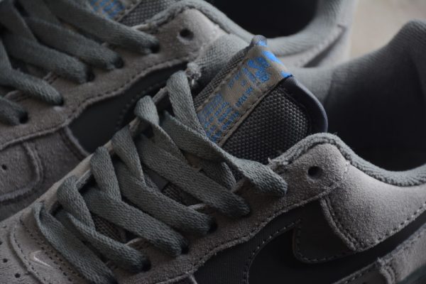 Nike Air Force 1 Low Cut Out Swoosh Grey DO6709-002 - Image 4