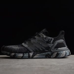 adidas Ultra Boost 20 Geometric Black Grey FV8329