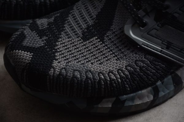adidas Ultra Boost 20 Geometric Black Grey FV8329 - Image 3
