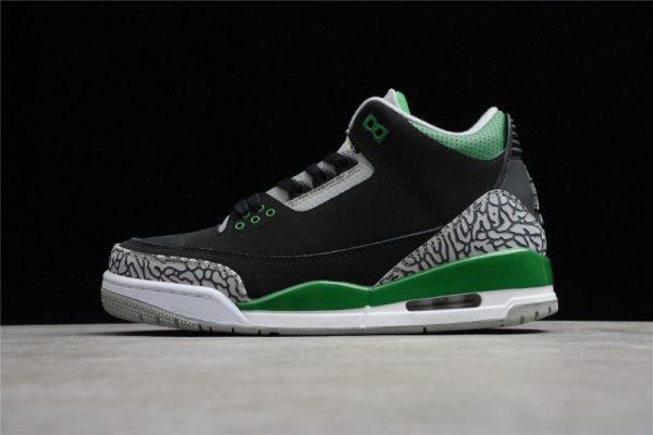 Air Jordan 3 Retro Pine Green Cement Grey Black CT8532-030 - Image 2