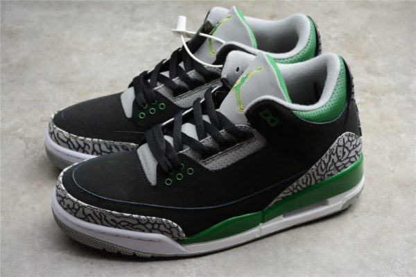 Air Jordan 3 Retro Pine Green Cement Grey Black CT8532-030 - Image 3