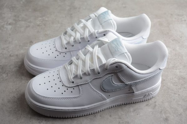 Nike Air Force 1 Low White Aura (GS) CT3839-106 - Image 4