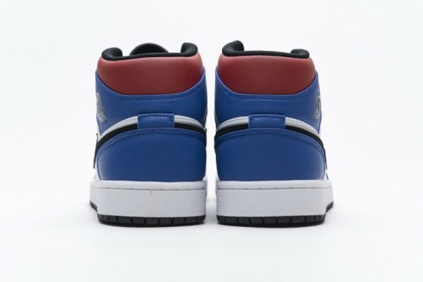 Jordan 1 Mid Top 3 554724-124 - Image 2