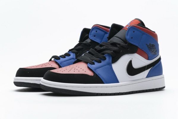 Jordan 1 Mid Top 3 554724-124 - Image 3