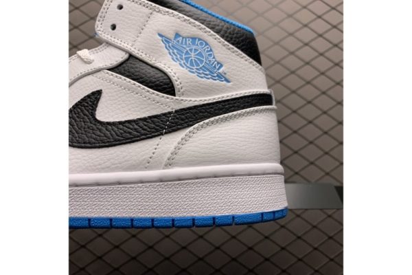 Jordan 1 Mid Laser Blue 554724-141 - Image 3