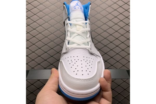 Jordan 1 Mid Laser Blue 554724-141 - Image 5