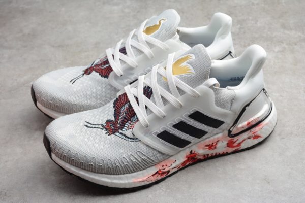 adidas Ultra Boost 20 Chinese New Year White (2020) FW4314 - Image 5