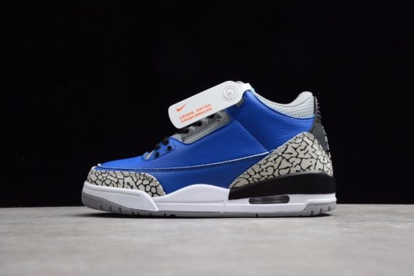 Jordan 3 Retro Varsity Royal Cement CT8532-400 - Image 2