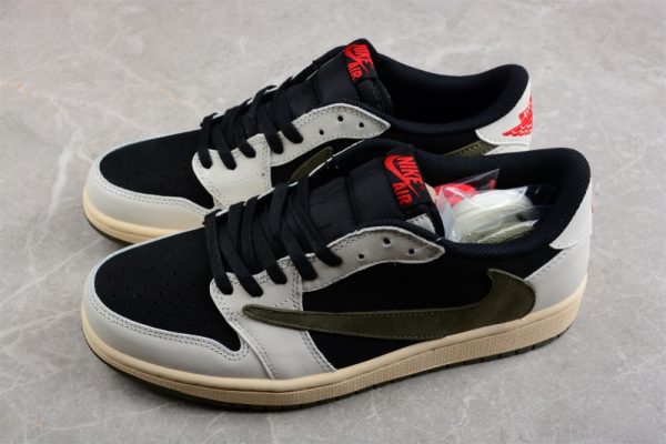 Travis Scott x Air Jordan 1 Low OG(SP batch)DZ4137-106 - Image 5