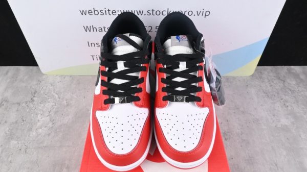 Nike Dunk Low EMB NBA 75th Anniversary DD3363-100 - Image 3