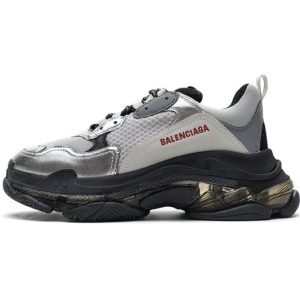 Ba***ci*ga Triple S Black Silver 541624 W09E1 7320(SP batch)