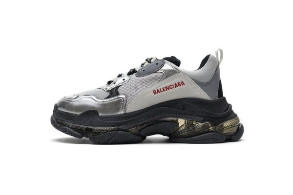 Ba***ci*ga Triple S Black Silver 541624 W09E1 7320(SP batch)