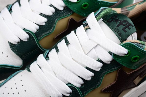 A Bathing Ape Bape SK8 Sta ABC Camo Green (2022) (SP batch) 1I30-291-005/1I30-191-006 - Image 2