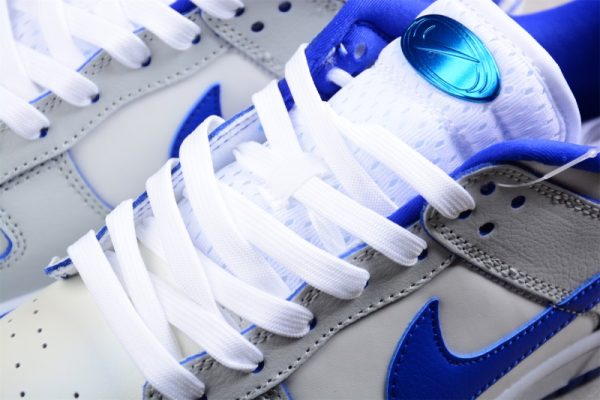 Nike SB Dunk Low GS Ivory Hyper Royal  FB1841-100 - Image 2