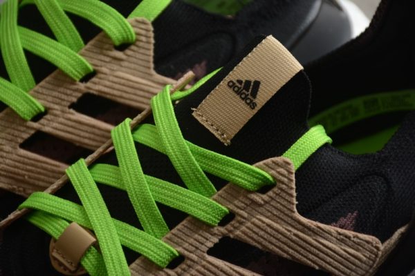 adidas Ultra Boost 21 Black Beige Tone Green GX5254 - Image 2