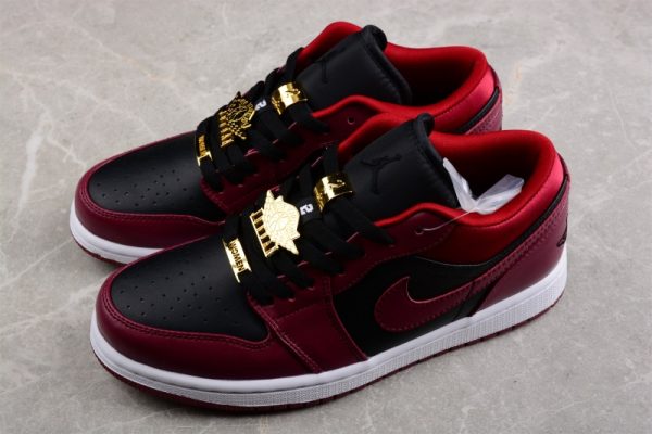 Jordan 1 Low Dark Beetroot Black (W) DB6491-600 - Image 4