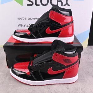 Air Jordan 1 High OG 'Bred Patent' 555088-063