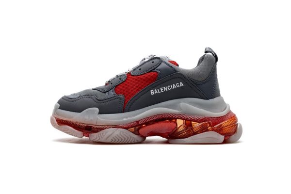 Ba***ci*ga Triple S Grey Red 544351 W09O1 2262(SP Batch)