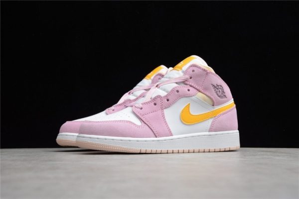 Jordan 1 Mid SE Arctic Pink (GS) DC9517-600 - Image 2