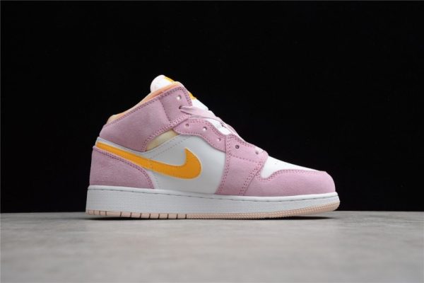 Jordan 1 Mid SE Arctic Pink (GS) DC9517-600 - Image 3