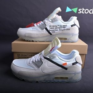 Nike Air Max 90 OFF-WHITE   All White   (SP Batch)