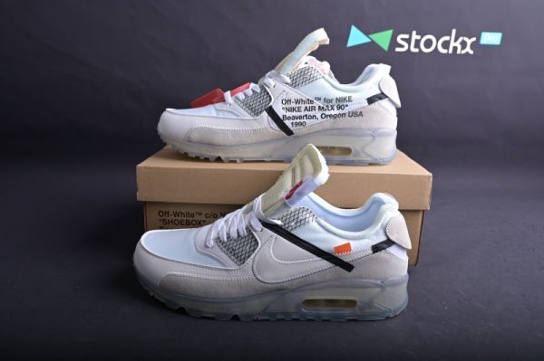 Nike Air Max 90 OFF-WHITE   All White   (SP Batch)