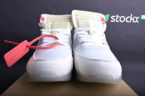 Nike Air Max 90 OFF-WHITE   All White   (SP Batch) - Image 3