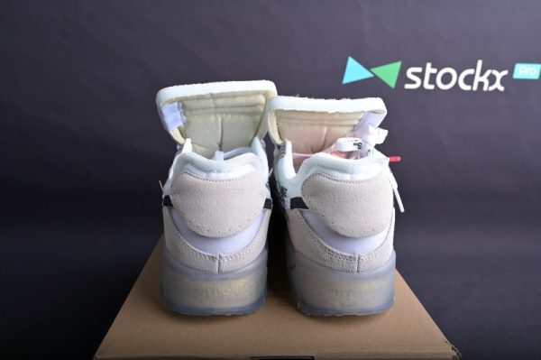 Nike Air Max 90 OFF-WHITE   All White   (SP Batch) - Image 5