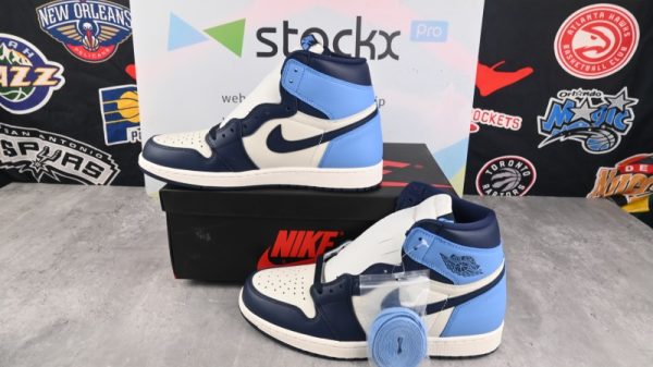 Jordan 1 Retro High Obsidian UNC(SP batch) 555088-140