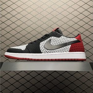 Air Jordan 1 Low Flyknit Black Toe 553558-116