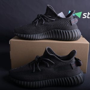 adidas Yeezy Boost 350 V2 Static Black (Reflective)(SP batch) FU9007