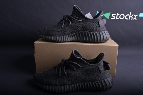 adidas Yeezy Boost 350 V2 Static Black (Reflective)(SP batch) FU9007