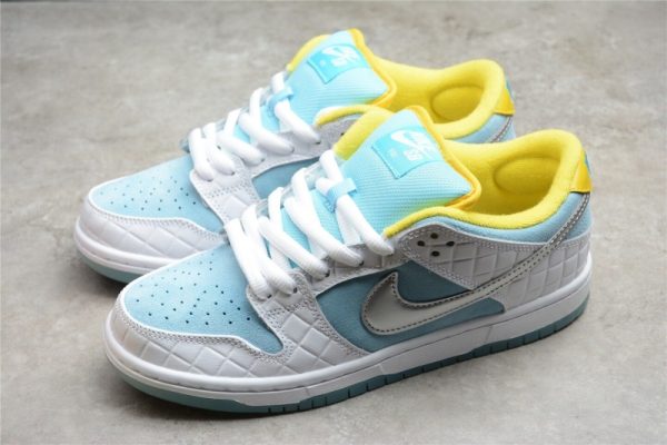 Nike SB Dunk Low Pro FTC Lagoon Pulse DH7687-400 - Image 3