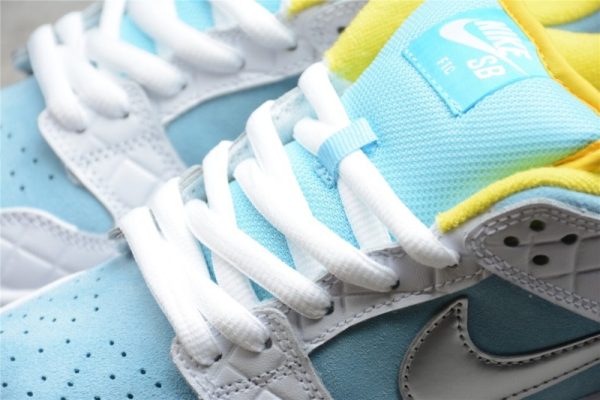 Nike SB Dunk Low Pro FTC Lagoon Pulse DH7687-400 - Image 5