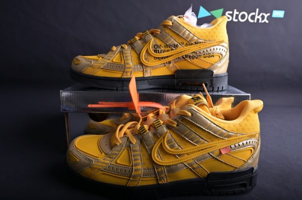 Nike Air Rubber Dunk Off-White University Gold(Retail Batch) CU6015-700