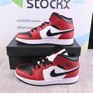 Jordan 1 Mid Chicago Black Toe (GS) 554724-069