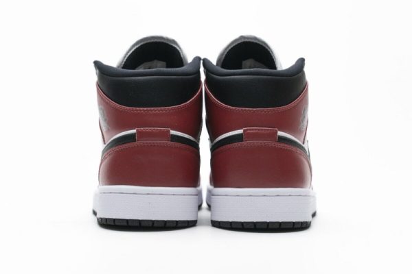 Jordan 1 Mid Chicago Black Toe (GS) 554724-069 - Image 3