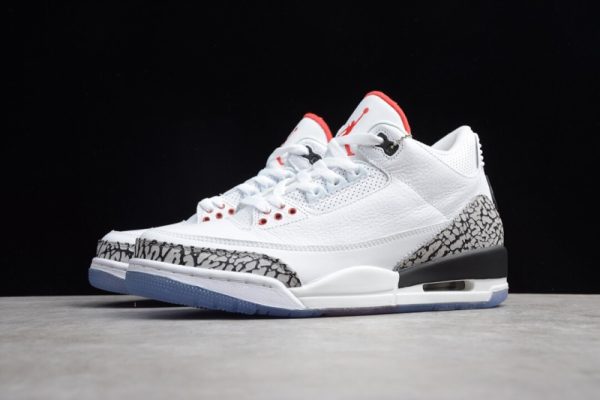 Jordan 3 Retro Free Throw Line White Cement(SP Batch) 923096-101 - Image 3