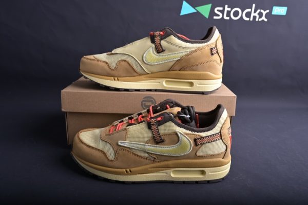 Nike Air Max 1 Travis Scott Cactus Jack Wheat Lemon Drop(Retail Batch) DO9392-701