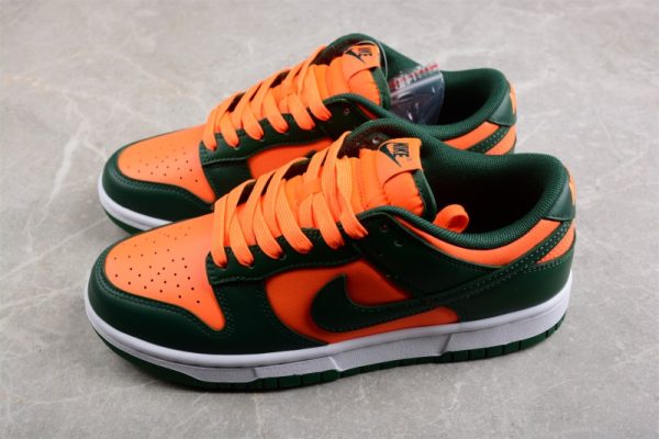 Nike Dunk Low Retro Miami Hurricanes DD1391-300 - Image 5
