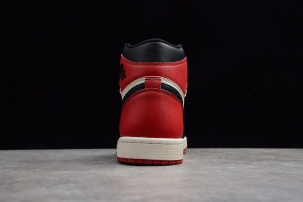 Jordan 1 Retro High Bred Toe 555088-610 - Image 4