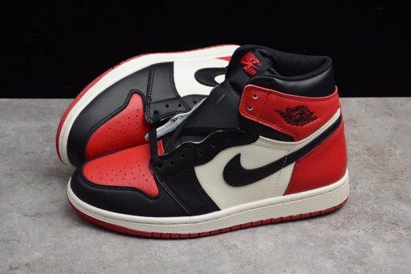 Jordan 1 Retro High Bred Toe 555088-610 - Image 5