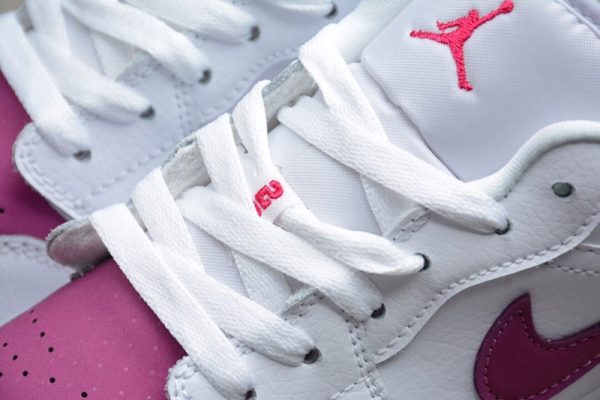Jordan 1 Low White True Berry (GS) 554723-161 - Image 3