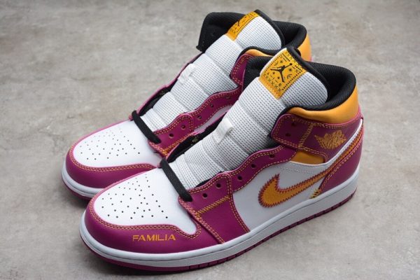 Jordan 1 Mid Dia de los Muertos DC0350-100 - Image 3