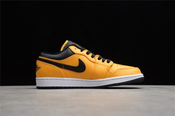 Jordan 1 Low University Gold 553558-700 - Image 4