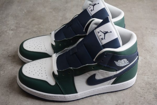 Jordan 1 Mid SE Seahawks(SP batch)DZ5326-300 - Image 4