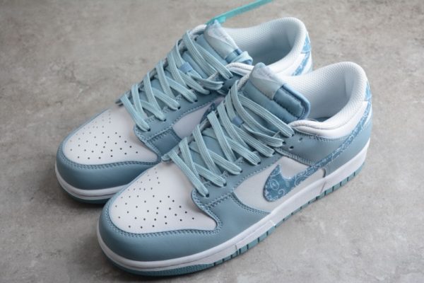 Nike Dunk Low Essential Paisley Pack Worn Blue (W)  DH4401-101 - Image 5