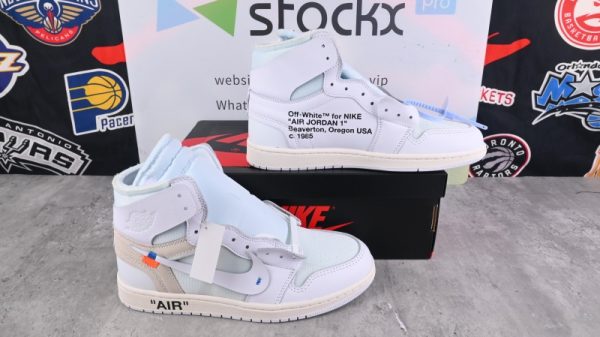Jordan 1 Retro High Off-White White(Retail Batch) AQ0818-100 - Image 5