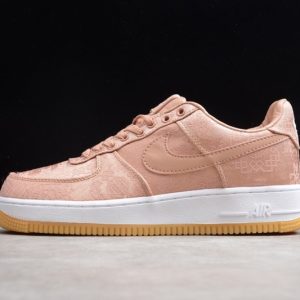 Nike Air Force 1 Low Clot Rose Gold Silk (Regular Box)(SP batch)CJ5290-600